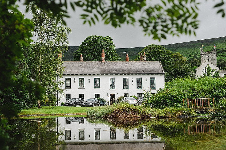 A bride wearing a 'Ghost' wedding dress for her Irish country house wedding inspired by music and traditions. Photography by This Modern Love irish bride, ghost wedding dress, this modern love wedding photography, irish country house wedding