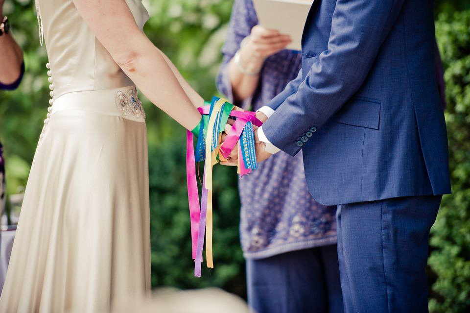 What is the Handfasting Ritual in a Wedding Ceremony