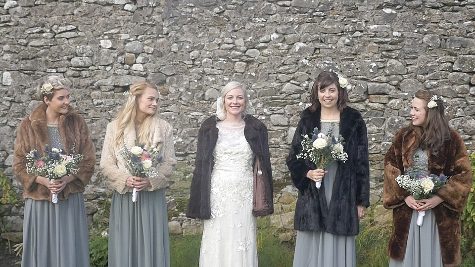 silver sixpence films, wedding films, jenny packham, the white room sheffield