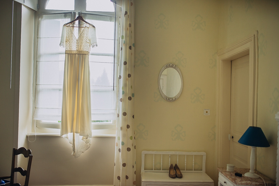 Bucolic bliss - a chic French bride wearing Laure De Sagazan, marries her Argentinian groom in a relaxed, rustic wedding set in the beautiful French countryside. chic french wedding, french country wedding, Laure De Sagazan