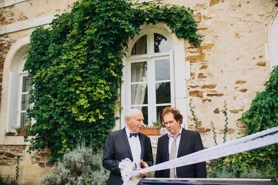 Bucolic bliss - a chic French bride wearing Laure De Sagazan, marries her Argentinian groom in a relaxed, rustic wedding set in the beautiful French countryside. chic french wedding, french country wedding, Laure De Sagazan