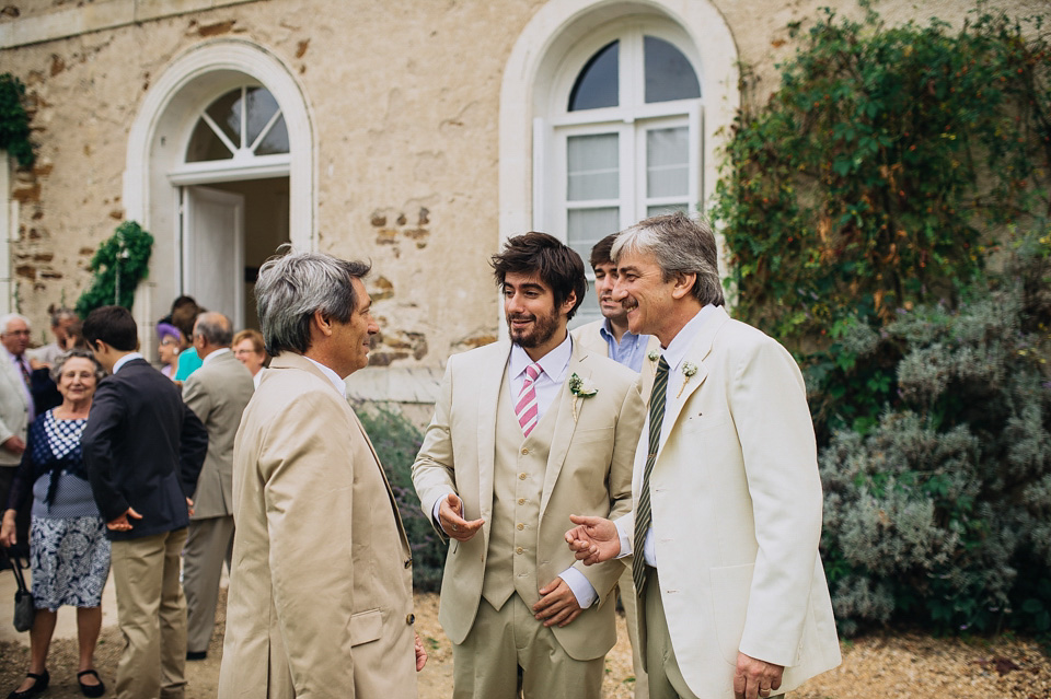 Bucolic bliss - a chic French bride wearing Laure De Sagazan, marries her Argentinian groom in a relaxed, rustic wedding set in the beautiful French countryside. chic french wedding, french country wedding, Laure De Sagazan
