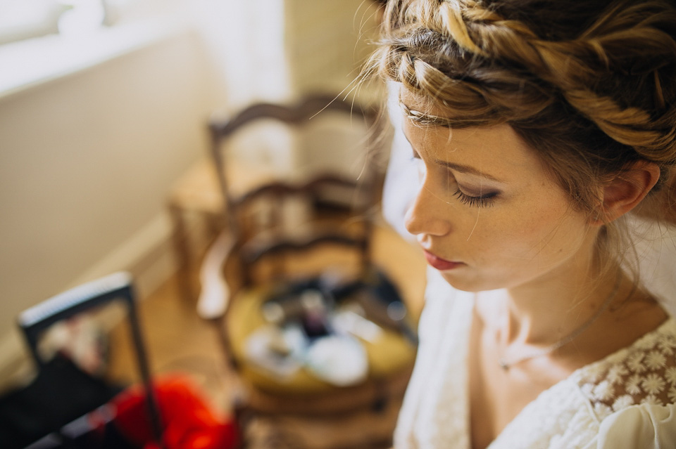 Bucolic bliss - a chic French bride wearing Laure De Sagazan, marries her Argentinian groom in a relaxed, rustic wedding set in the beautiful French countryside. chic french wedding, french country wedding, Laure De Sagazan