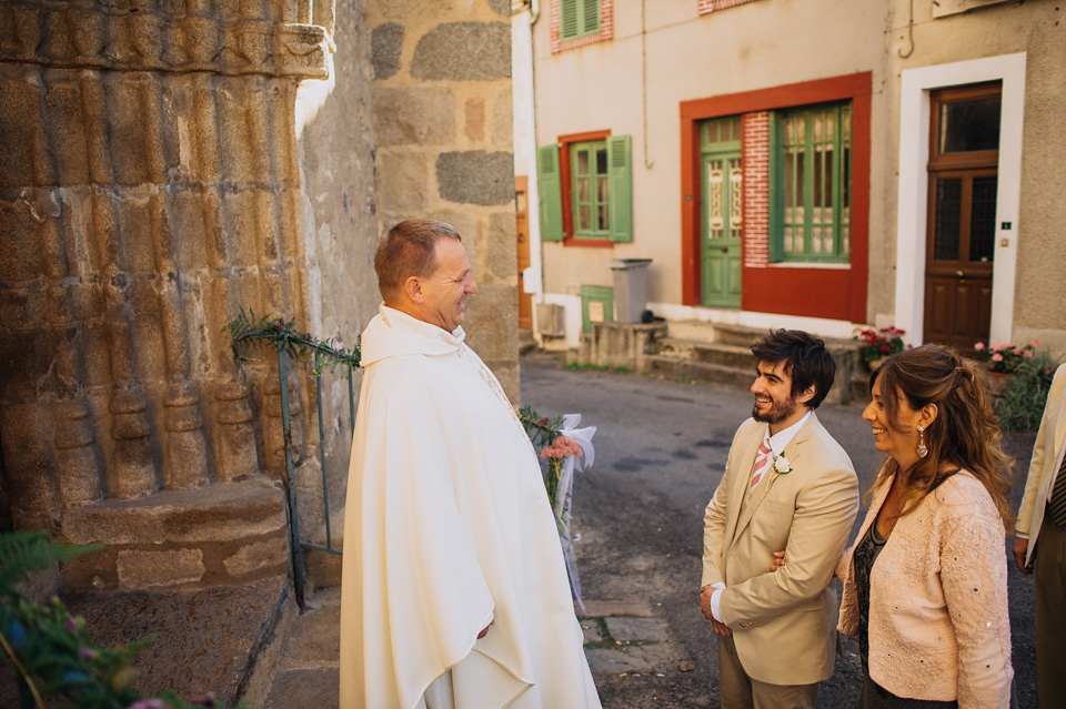Bucolic bliss - a chic French bride wearing Laure De Sagazan, marries her Argentinian groom in a relaxed, rustic wedding set in the beautiful French countryside. chic french wedding, french country wedding, Laure De Sagazan