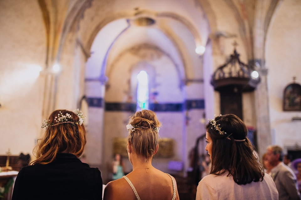 Bucolic bliss - a chic French bride wearing Laure De Sagazan, marries her Argentinian groom in a relaxed, rustic wedding set in the beautiful French countryside. chic french wedding, french country wedding, Laure De Sagazan