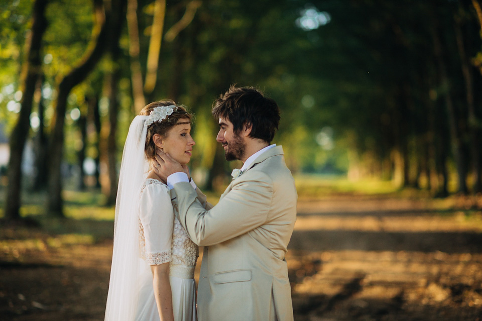 Bucolic bliss - a chic French bride wearing Laure De Sagazan, marries her Argentinian groom in a relaxed, rustic wedding set in the beautiful French countryside. chic french wedding, french country wedding, Laure De Sagazan