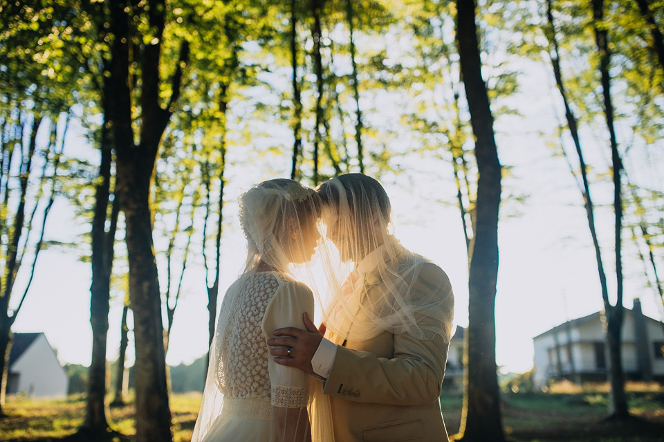 Bucolic bliss - a chic French bride wearing Laure De Sagazan, marries her Argentinian groom in a relaxed, rustic wedding set in the beautiful French countryside. chic french wedding, french country wedding, Laure De Sagazan