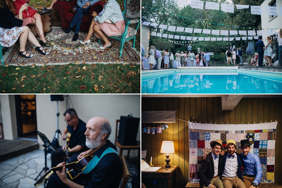 Bucolic bliss - a chic French bride wearing Laure De Sagazan, marries her Argentinian groom in a relaxed, rustic wedding set in the beautiful French countryside. chic french wedding, french country wedding, Laure De Sagazan
