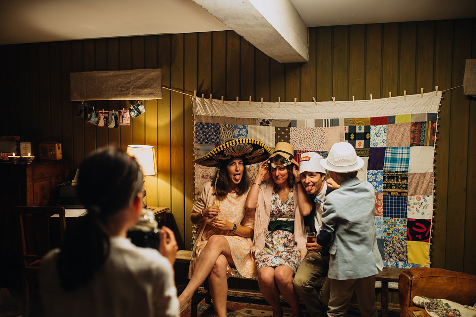 Bucolic bliss - a chic French bride wearing Laure De Sagazan, marries her Argentinian groom in a relaxed, rustic wedding set in the beautiful French countryside. chic french wedding, french country wedding, Laure De Sagazan