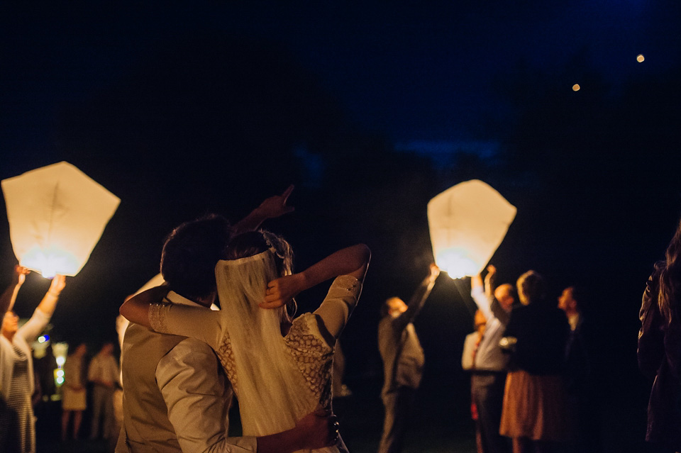Bucolic bliss - a chic French bride wearing Laure De Sagazan, marries her Argentinian groom in a relaxed, rustic wedding set in the beautiful French countryside. chic french wedding, french country wedding, Laure De Sagazan