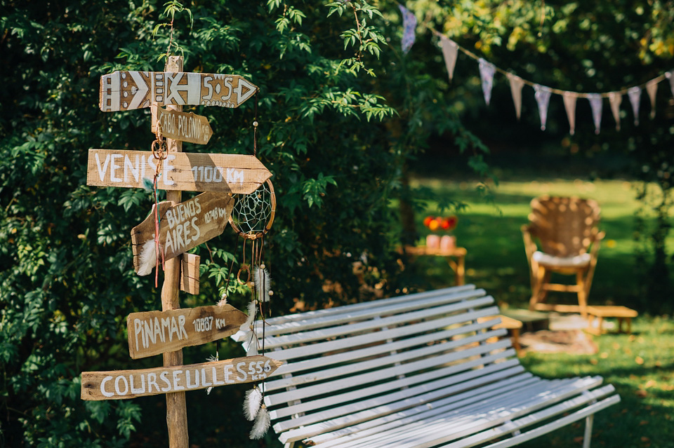 Bucolic bliss - a chic French bride wearing Laure De Sagazan, marries her Argentinian groom in a relaxed, rustic wedding set in the beautiful French countryside. chic french wedding, french country wedding, Laure De Sagazan