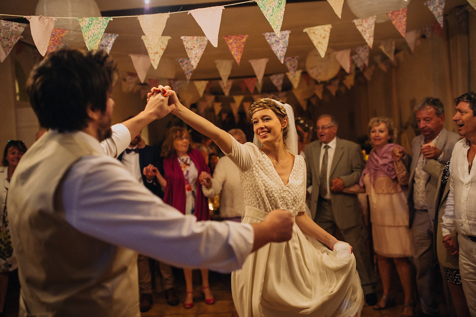 Bucolic bliss - a chic French bride wearing Laure De Sagazan, marries her Argentinian groom in a relaxed, rustic wedding set in the beautiful French countryside. chic french wedding, french country wedding, Laure De Sagazan