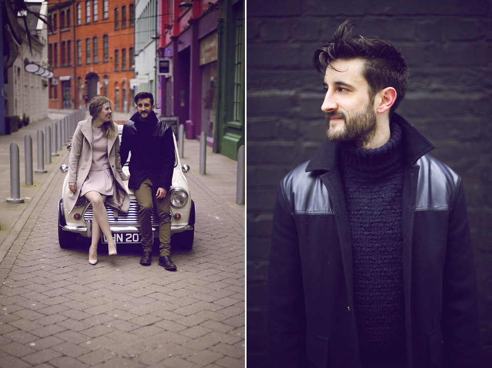 1960s engagement shoot, the custard factory, ella ormerod