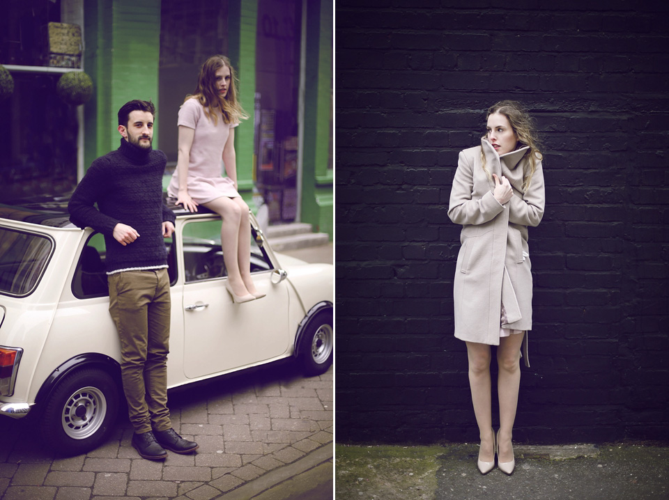 1960s engagement shoot, the custard factory, ella ormerod