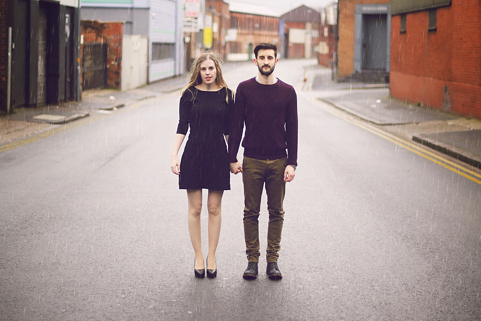 1960s engagement shoot, the custard factory, ella ormerod