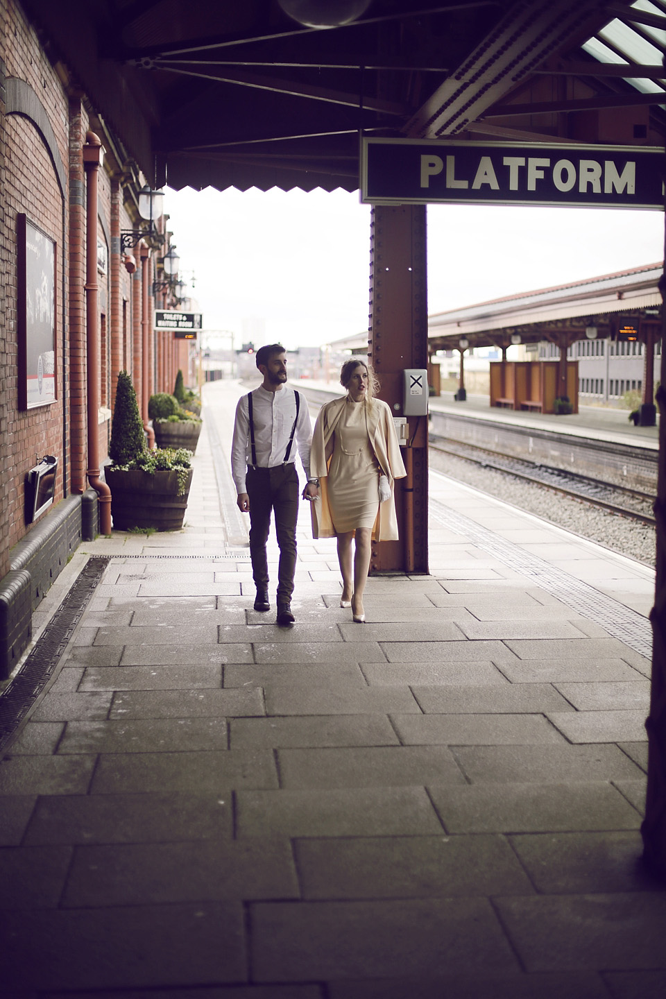 1960s engagement shoot, the custard factory, ella ormerod