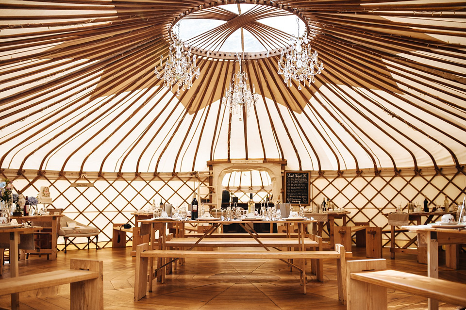 jenny packham aspen, wedding yurts, 1940s vintage, chris seddon photography