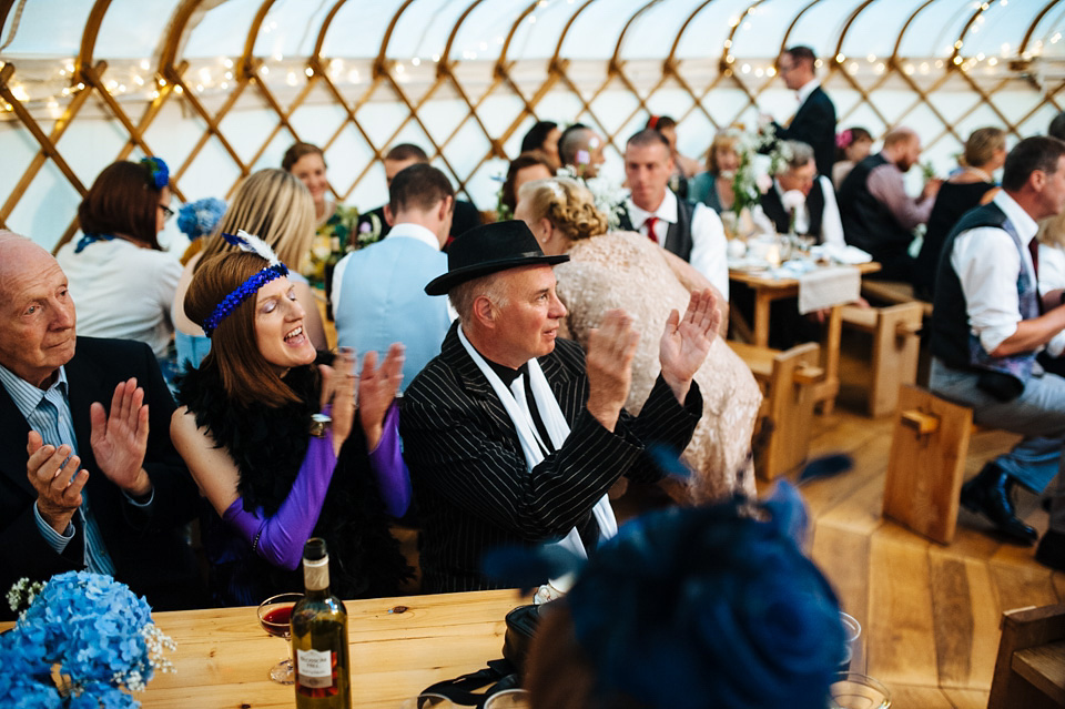 jenny packham aspen, wedding yurts, 1940s vintage, chris seddon photography