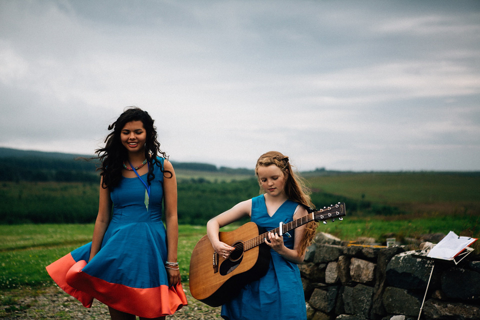 festival wedding, claudia rose carter photography, crear, scottish weddings