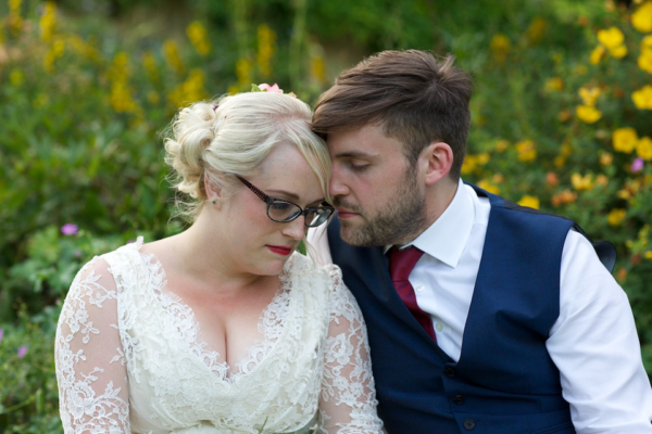 A 50’s Inspired Petticoat and Lace for a Colourful Summer Farm Wedding