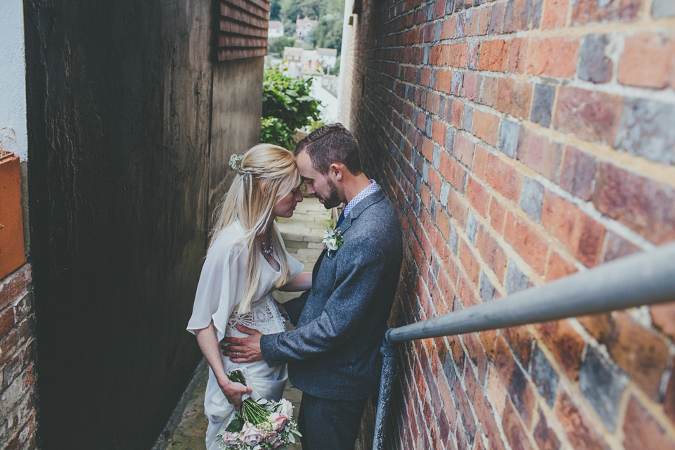asos wedding dress, dale weeks photography, boho bride