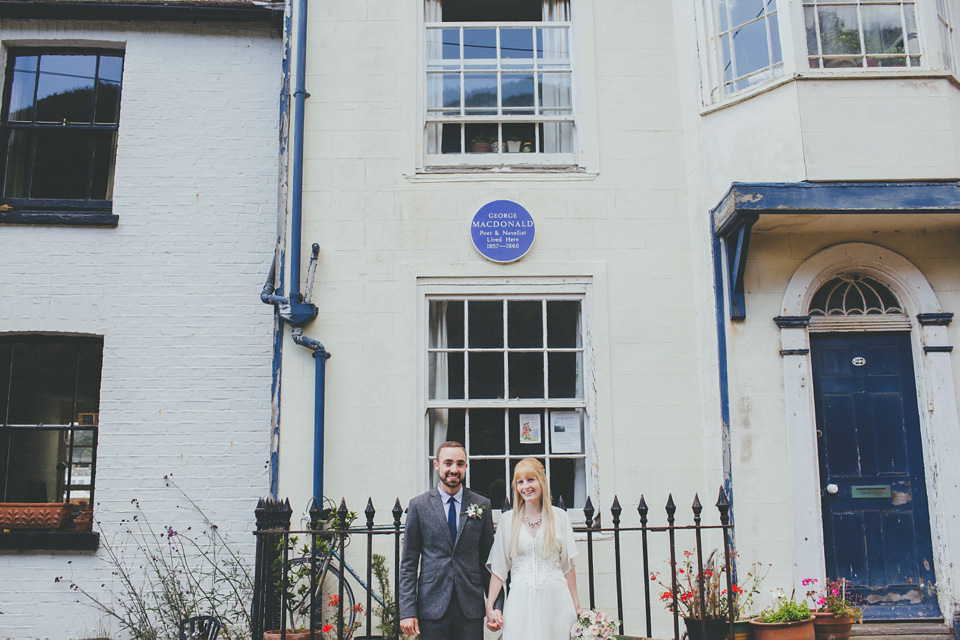 asos wedding dress, dale weeks photography, boho bride