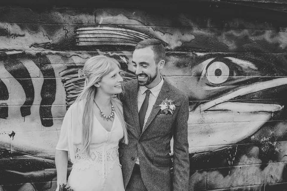 asos wedding dress, dale weeks photography, boho bride