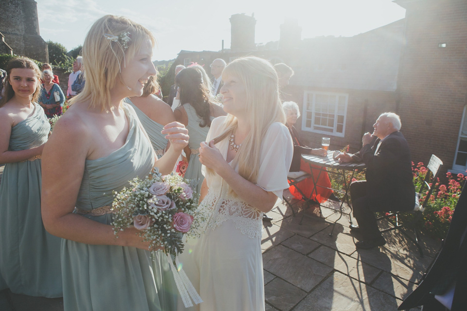 asos wedding dress, dale weeks photography, boho bride