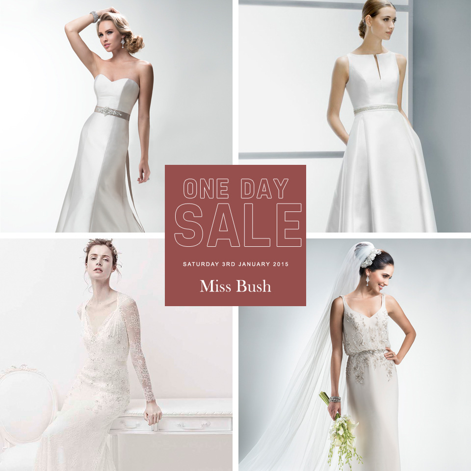 miss bush bridal bridal, bridal sample sales