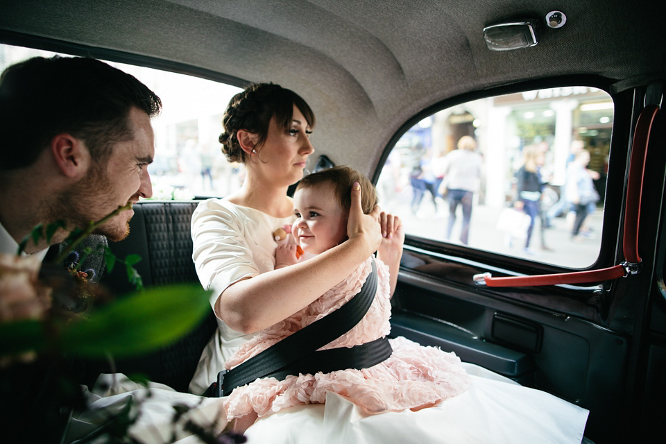 scottish wedding, edinburgh wedding, flossy and dossy wedding dress, caro weiss photography