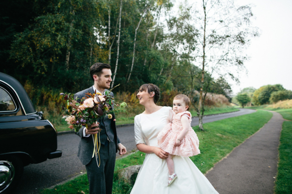 A Sweet and Simple Child Friendly Wedding by the Castle in Edinburgh