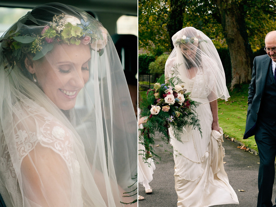 locally sourced wedding, ethical wedding, seasonal wedding, autumn wedding, catherine deane wedding dress, farm wedding, barn wedding