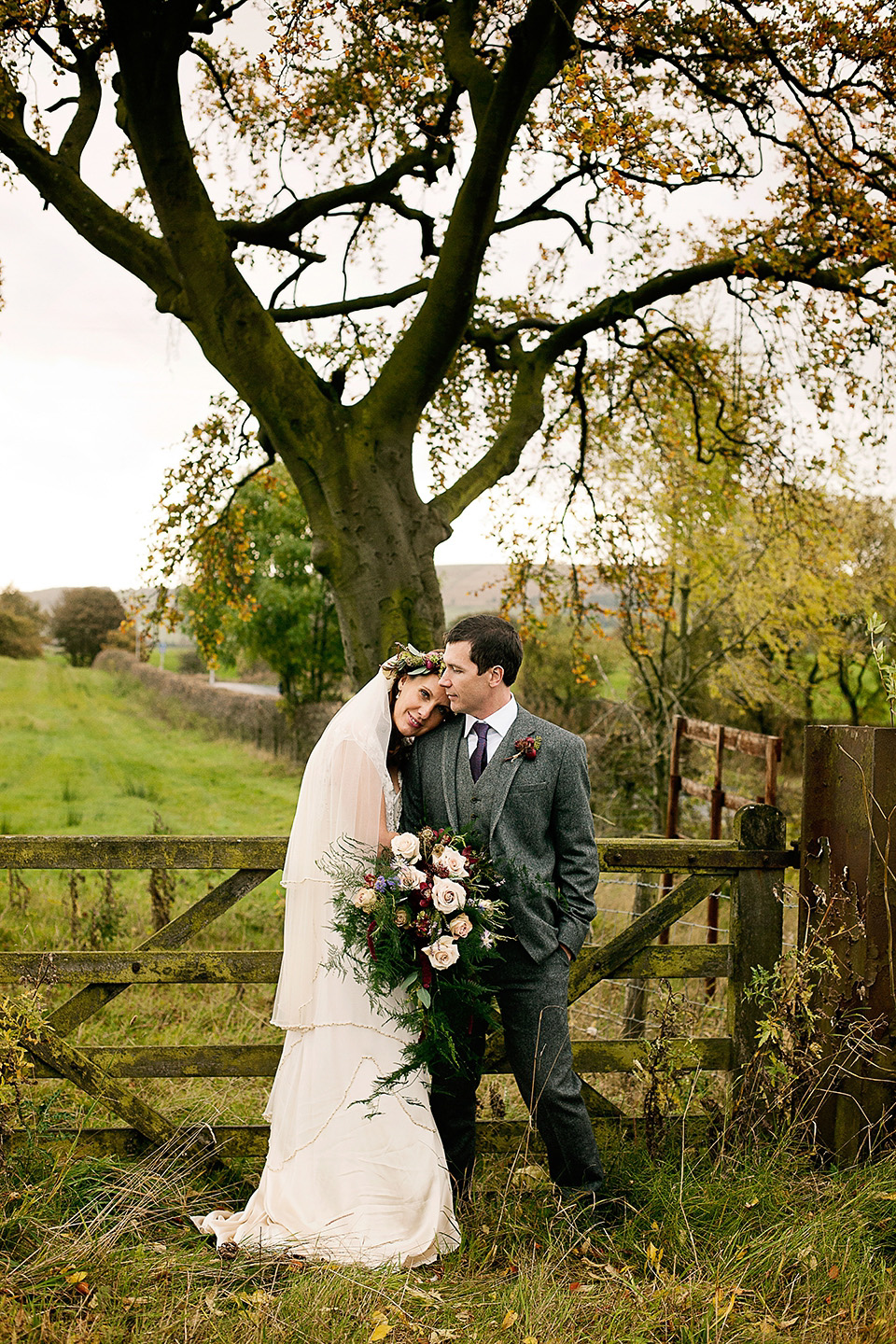 locally sourced wedding, ethical wedding, seasonal wedding, autumn wedding, catherine deane wedding dress, farm wedding, barn wedding