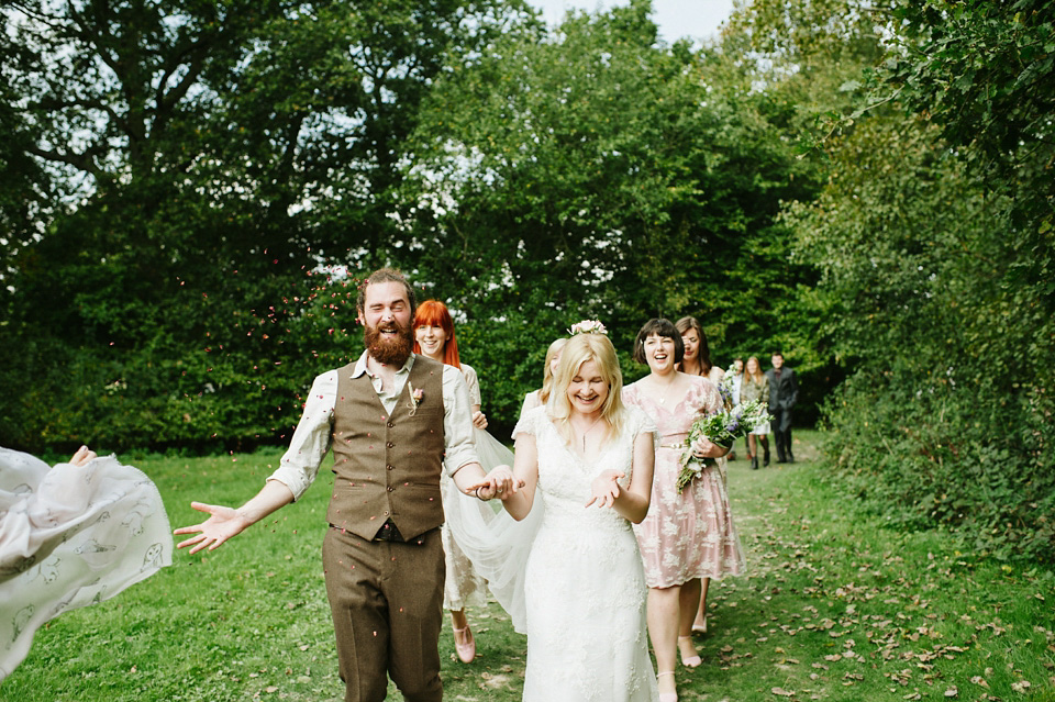 woodland weddings, annasul y, outdoor weddings, quirky weddings, alternative weddings