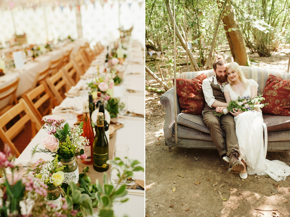 woodland weddings, annasul y, outdoor weddings, quirky weddings, alternative weddings