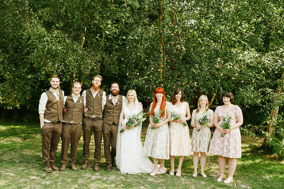 woodland weddings, annasul y, outdoor weddings, quirky weddings, alternative weddings