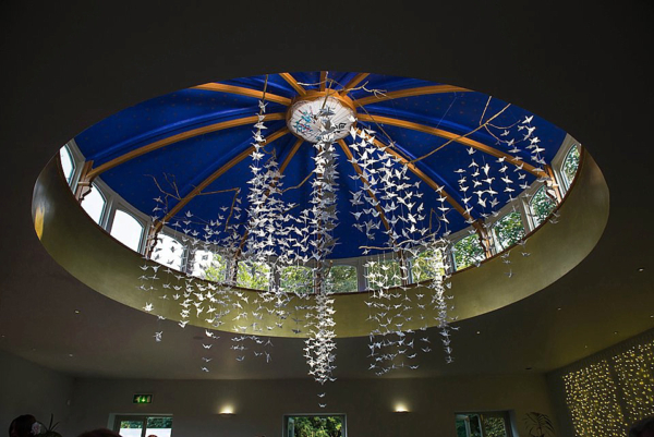 1000 Paper Cranes for a Handmade, Eco-Friendly and Japanese Inspired Wedding