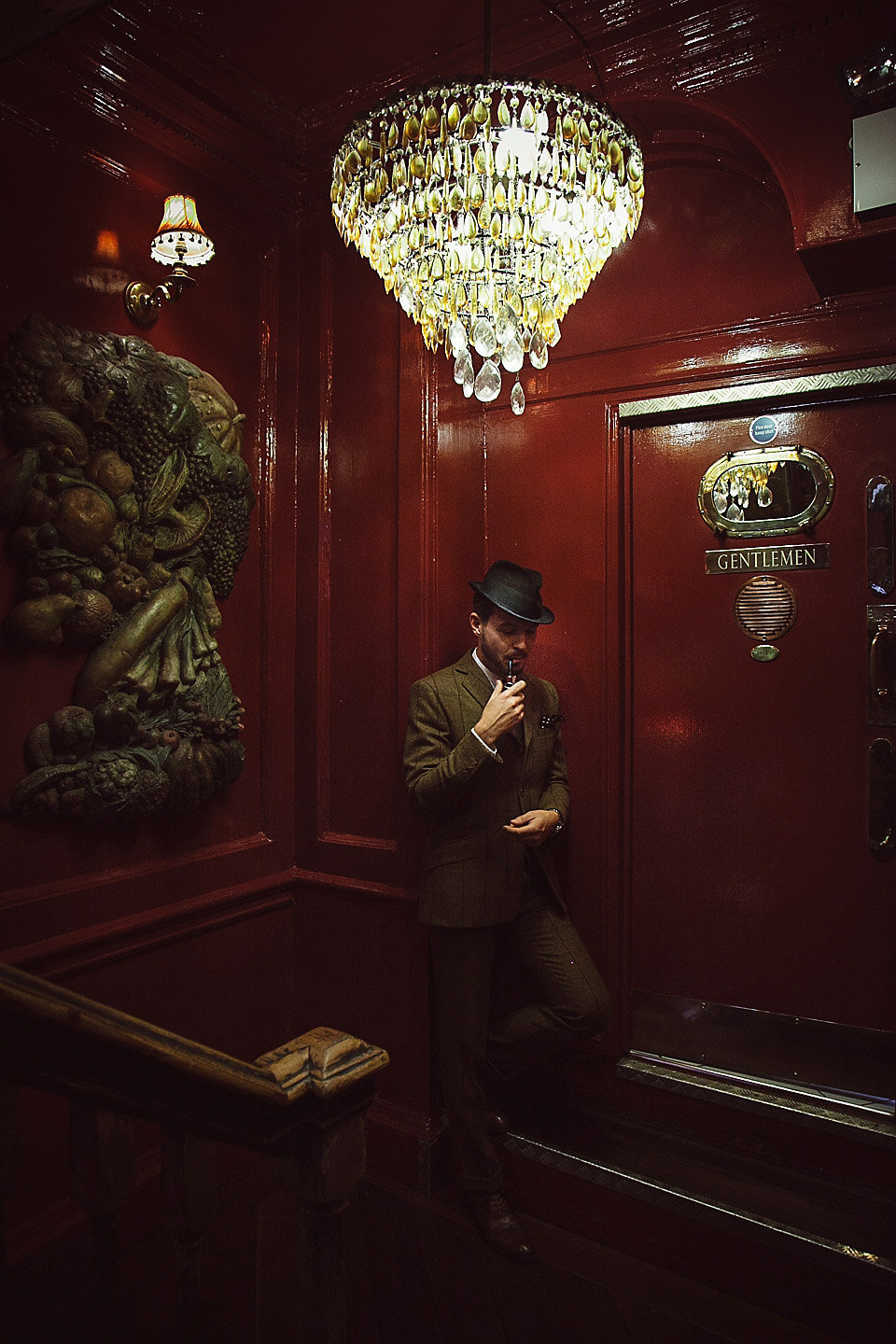 english gentlemans club, union house soho. lamplighter london