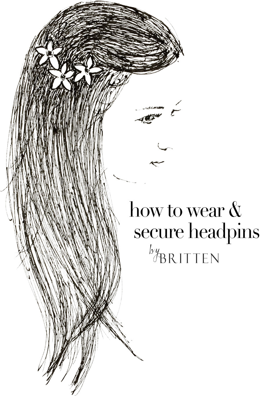 wpid332356 How to secure wear hair pins by Britten Weddings