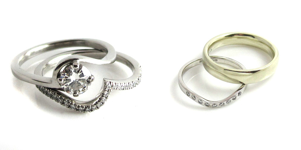 silver wedding jewellery, silver wedding accessories, silver and pearl, emma kate francis