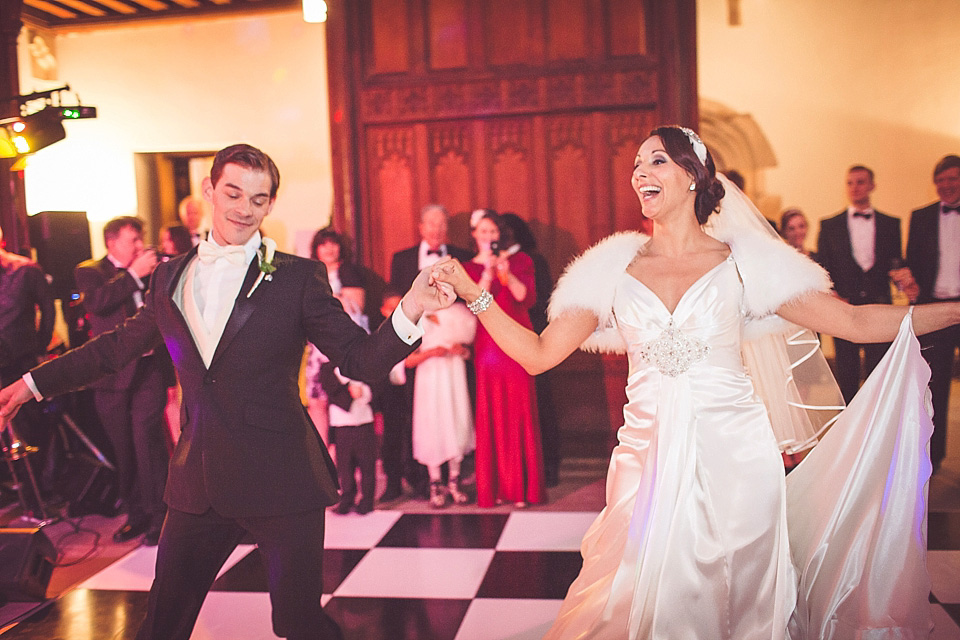 fred and ginger, fred astair, ginger rogers, maggie sottero, my beautiful bride, art deco, eltham palace, black tie wedding