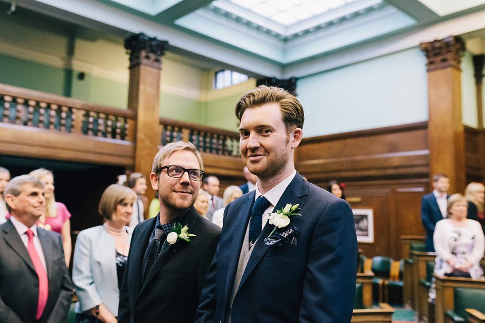 badgley mischka, bridesmaids in black, london pub wedding, brighton photo