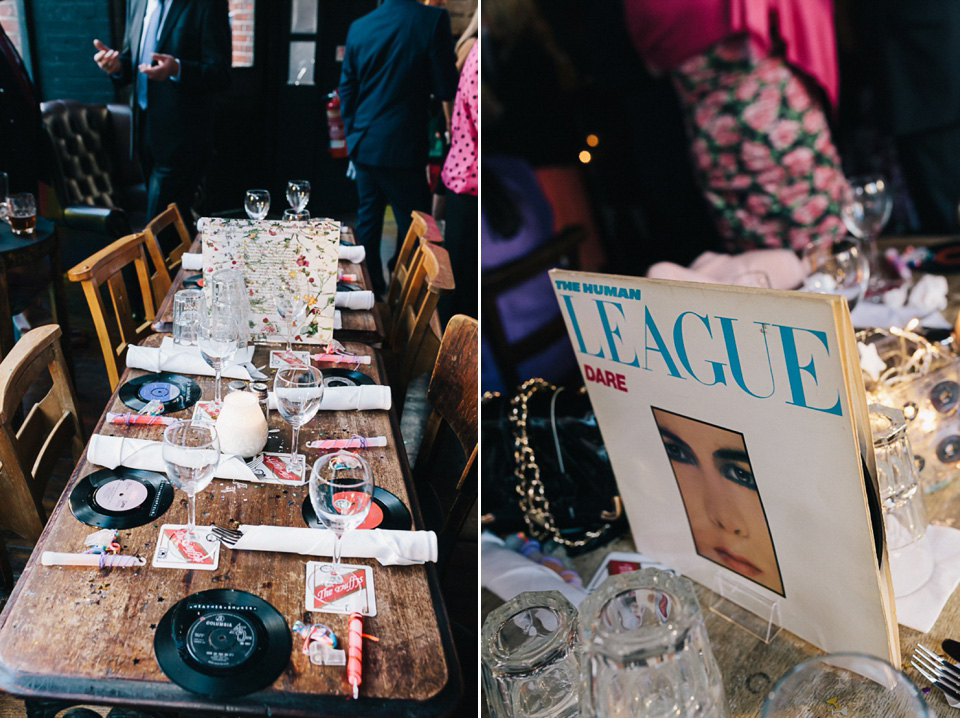 badgley mischka, bridesmaids in black, london pub wedding, brighton photo