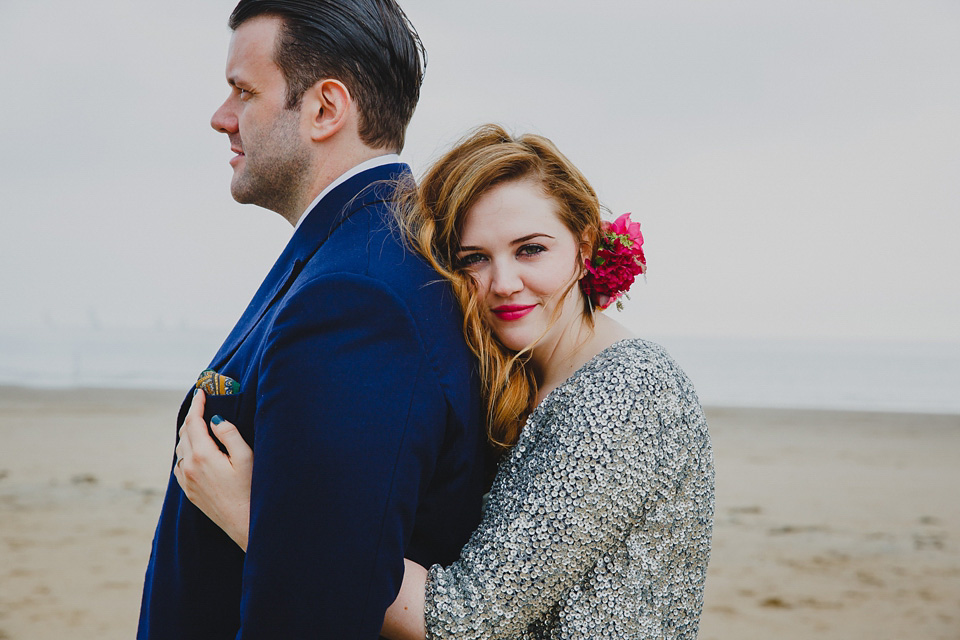 bright colourful wedding, aurea jenny packham, wedding in wales