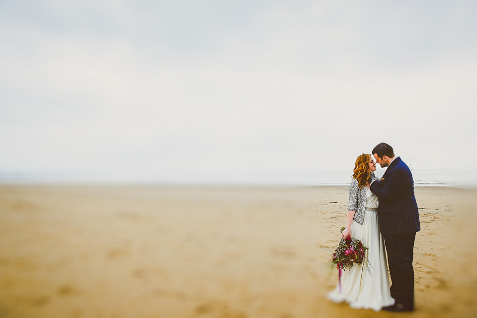 bright colourful wedding, aurea jenny packham, wedding in wales