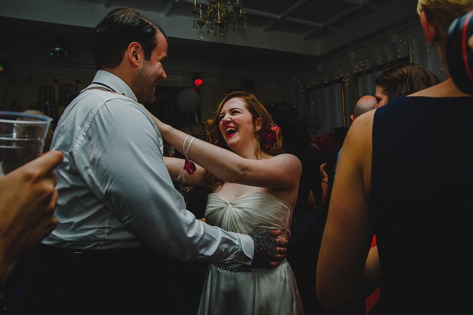 bright colourful wedding, aurea jenny packham, wedding in wales