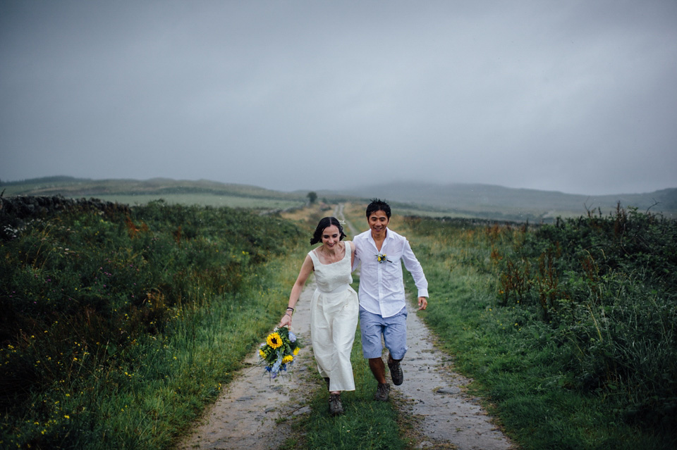 susie stone wedding dress, 2 piece wedding dress, two piece wedding dress, wedding dress separates, crear, scottish weddings, lisa devine photography