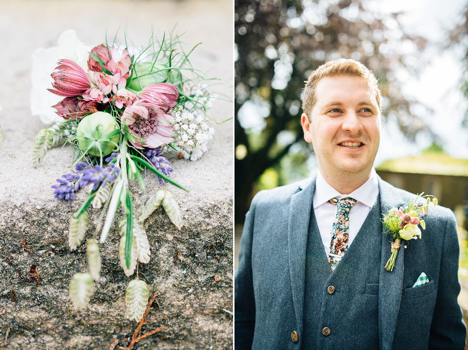 Bridson photography, village hall wedding, 50s vintage wedding dress