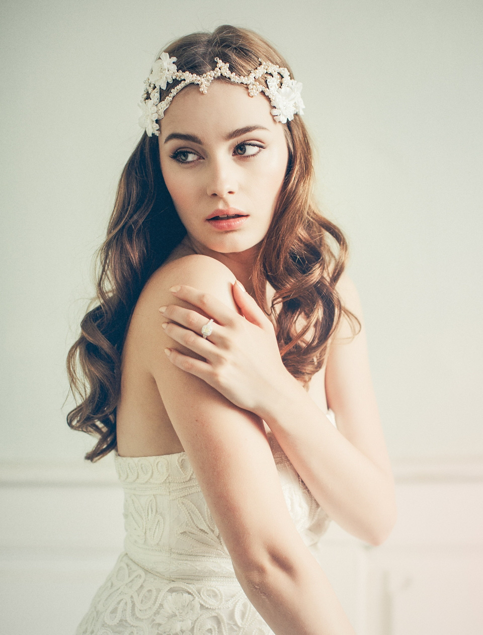 jannie baltzer, luxury headpieces for brides