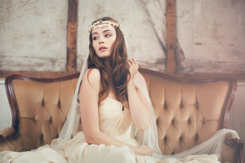 Jannie Baltzer headpieces for 2015 - exquisite accessories for brides. jannie baltzer, luxury headpieces for brides